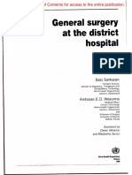 General Surgery Who PDF