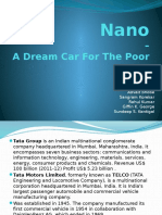 A Dream Car For The Poor: Prepared by