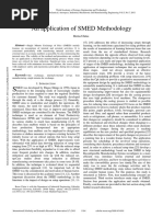 An Application of SMED Methodology PDF