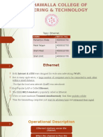 Ethernet and Switches (Computer Network)