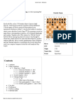 Scotch Game - e4e5Nf3Nc6d4