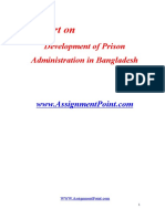 Development of Prison Administration in Bangladesh