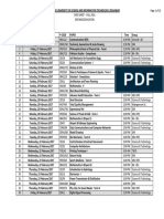 Date Sheet Fall 2016