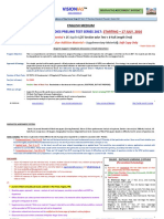 Vision: All India General Studies Prelims Test Series 2017