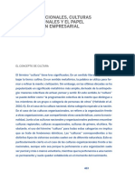 HOFSTEDE, G. Culturas Nacionales, Culturas Organizacionales y El Papel de La Gestión Empresarial