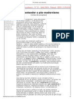 Para Entender o Pós-Modernismo PDF