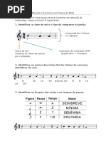 Revisão e Exercício Com Flauta de Bisel