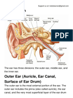 Anatomy of The Ear PDF