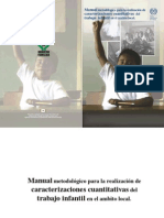 Manual Metodológico para La Realización de Caracterizaciones Cuantitativas Del TI en El Ámbito Local