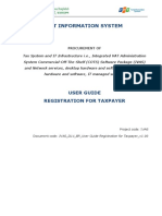 Bangladesh User Guide Registration For Taxpayer