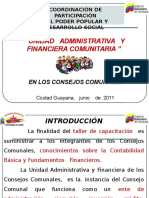 TALLER Contabilidad de Los Consejos COMUNALES 2017