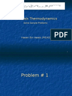 Sample Problems Enthalpy, Activity, Phase Diagram, Limiting and Excess Reactants