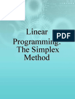 Linear Programming: The Simplex Method