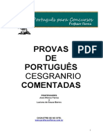 Provas Cesgranrio Comentadas PDF