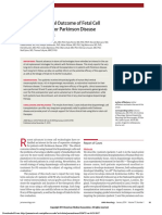 Long-Term Clinical Outcome of Fetal Cell Transplantation For Parkinson Disease Two Case Reports