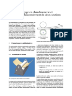 Traçage en Chaudronnerie Et Tuyauterie/raccordement de Deux Sections PDF