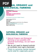 Natural Farming With Organic & Biological Technology