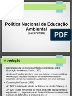 Política Nacional de Educação Ambiental