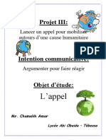 3 As Projet 3 L Appel PDF