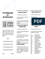 Operating The Thermoguard Up T Microprocessor PDF