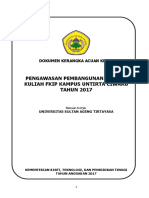 Kerangka Acuan Kerja Pengawasan Gedung Kuliah Ciwaru 2017