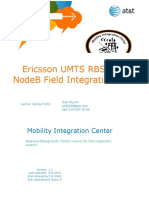 Ericsson UMTS RBS6000 NodeB Integration PDF