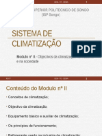 Modulo II - Objectivo de Climatização