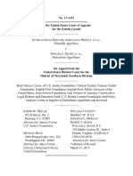 Citizens United and Citizens United Foundation Join Amicus Brief in Support of President Trump's 2nd Immigration Order (IRAP v. Trump, 4th Circuit)