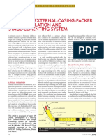 A One-Trip External-Casing-Packer Cement-Inflation and Stage-Cementing System