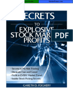 Secrets To Explosive Stockmarket Profits e Book