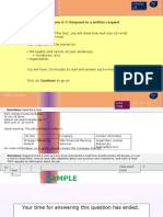 Toeic Writing Questions 6 7
