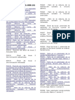 Codigos de Fallas Obd