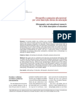 Etnografia e Pesquisa Educacional PDF