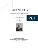 Algeo, John - Theosophy-An Introductory Study Course PDF