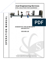 Emissivity Measurement Apparatus (EES-HE-LH)