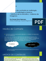 Clase 4 - Medios de Contraste