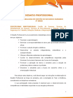 Desafio Profissional A1 2017 1 TGRH Fernanda Caleiro PDF