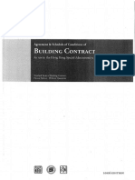 Agreement and Schedule of Conditions of Building Contract Without Quantities 2006