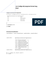 Codigos de Conversion de Unidades Matlab