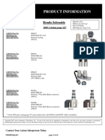 Honda Solenoids Id Guide