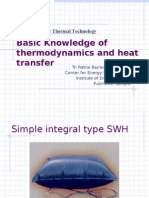 Basic Knowledge of Thermodynamics and Heat Transfer