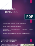 VALORES PRIMARIOS-etica