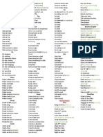 Common Verbs