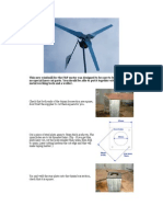 Step by Step DIY Windmill Plans