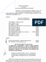 Iloilo City Regulation Ordinance 2011-785