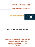 Programación y Evaluación Por Competencias Básicas - Jesús Cabrerizo