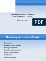 Breaking Av Software 44con