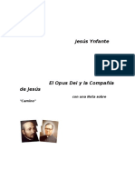 Jesus Ynfante Jesuitas y Opus Dei