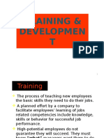 Chapter 11 - Training & Development