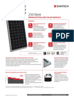 Suntech 250 Datasheet